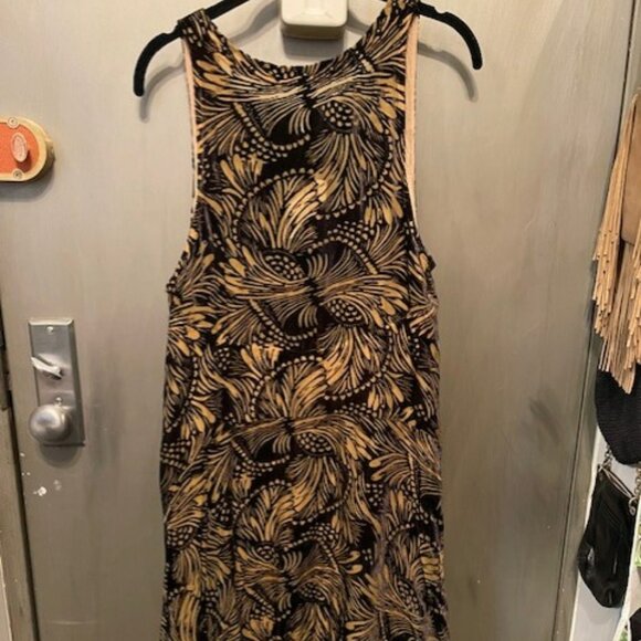 Free People Ellie Burnout Velvet Dress with studded neckline - Picture 13 of 16